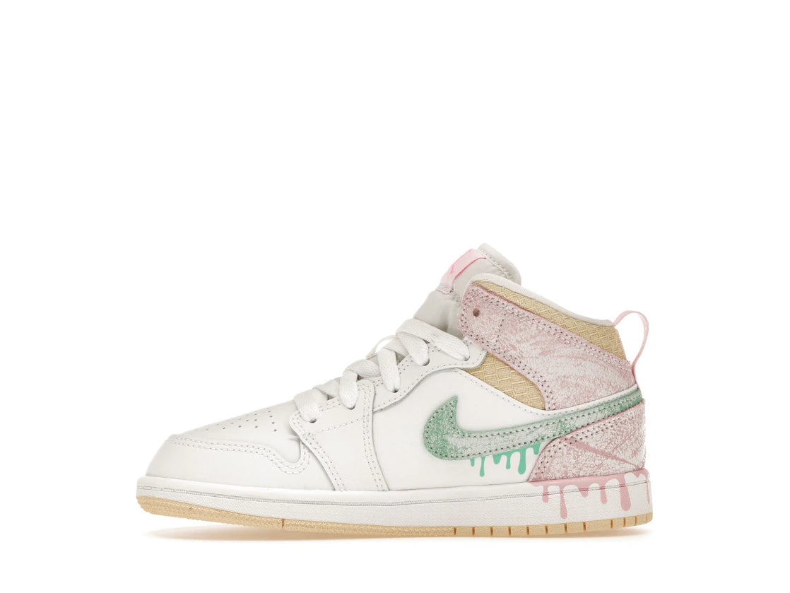 Jordan 1 Mid Paint Drip (PS)