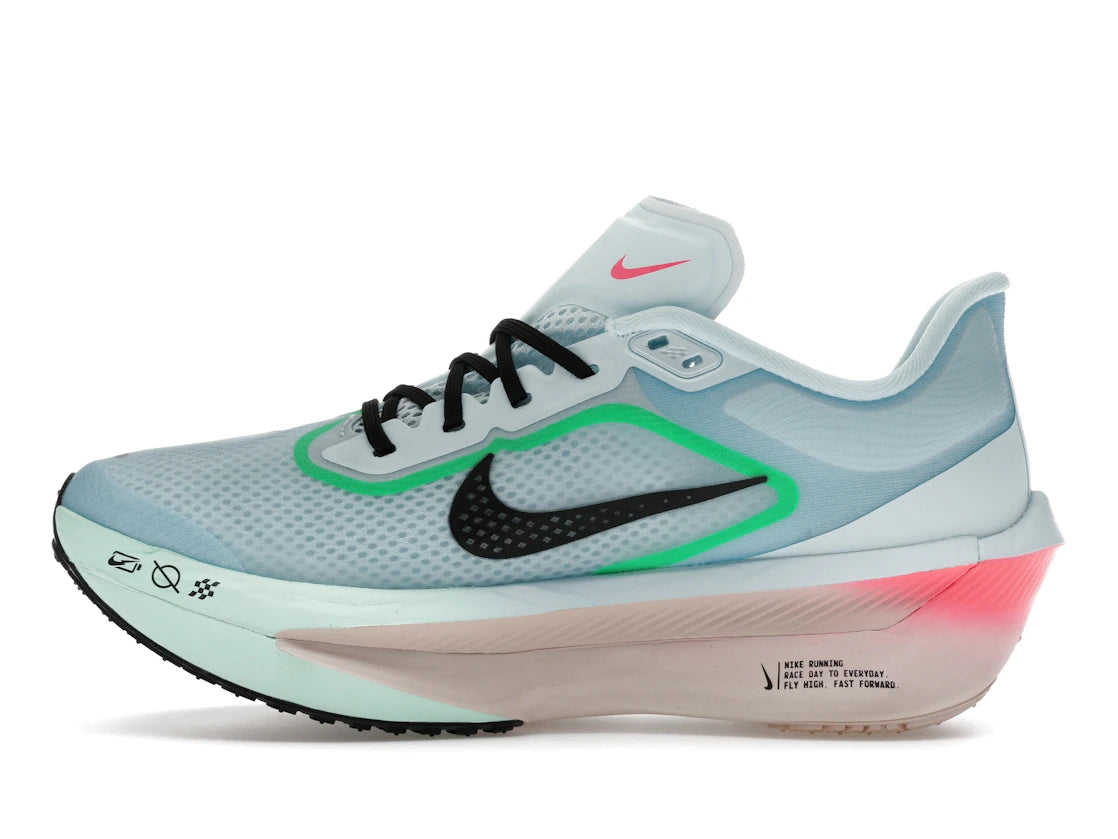 Nike Zoom Fly 6 Glacier Ice Hyper Pink Green Shock Black