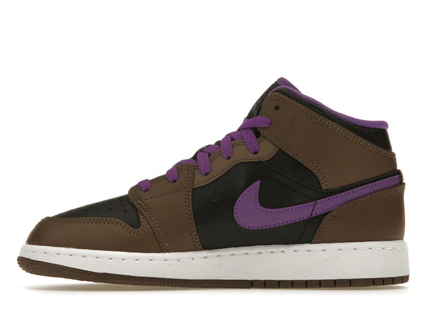 Jordan 1 Mid Purple Mocha (GS)