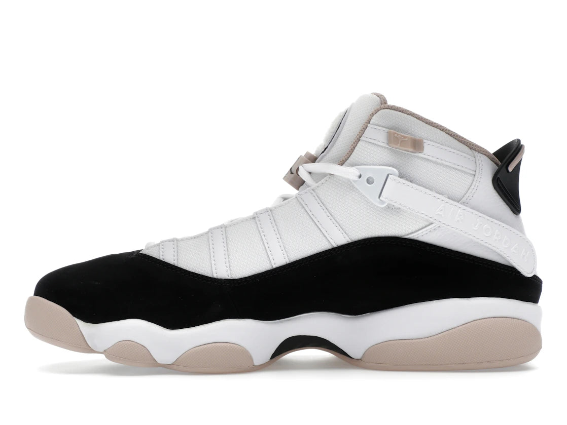 Jordan 6 Rings White Fossil Stone Black