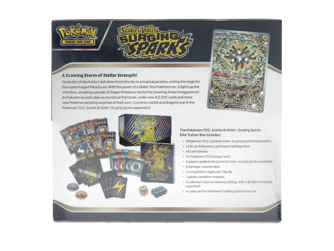 Pokémon Scarlet & Violet Surging Sparks Elite Trainer Box 2x Lot