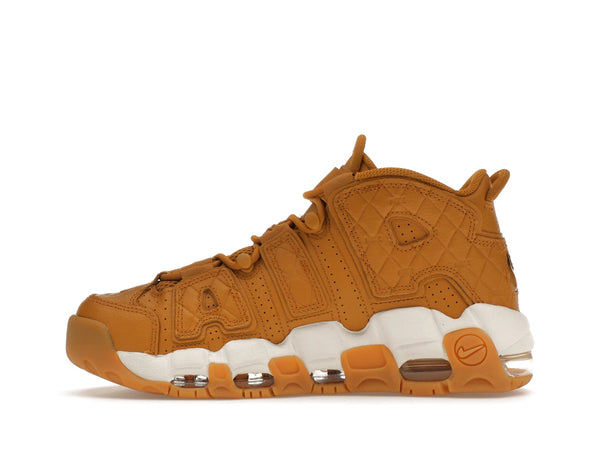 Nike Air More Uptempo Quilted Wheat Gum Light Brown (Women's)