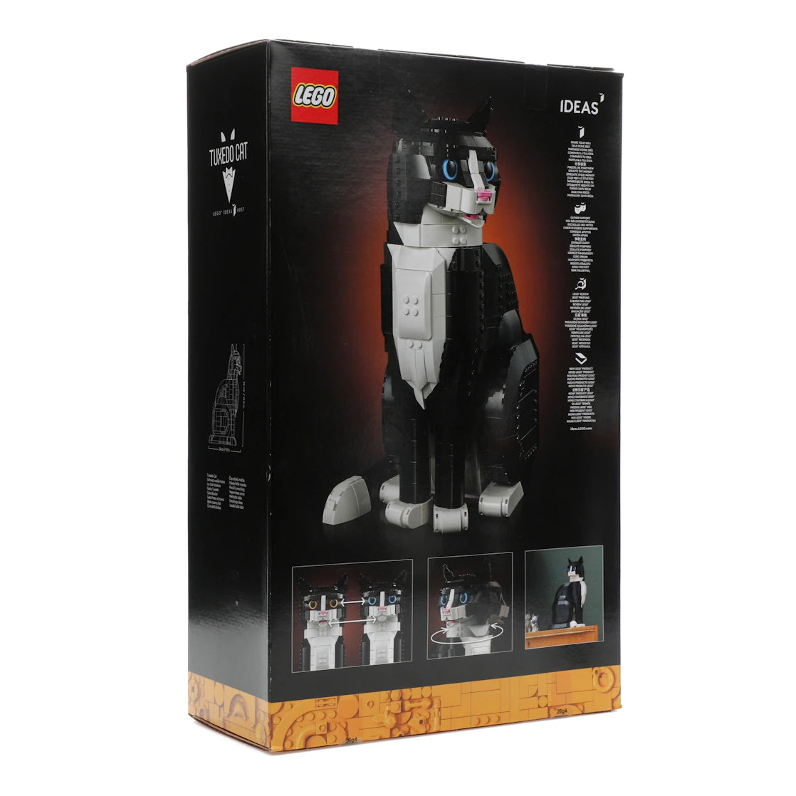 LEGO Ideas Tuxedo Cat Set 21349
