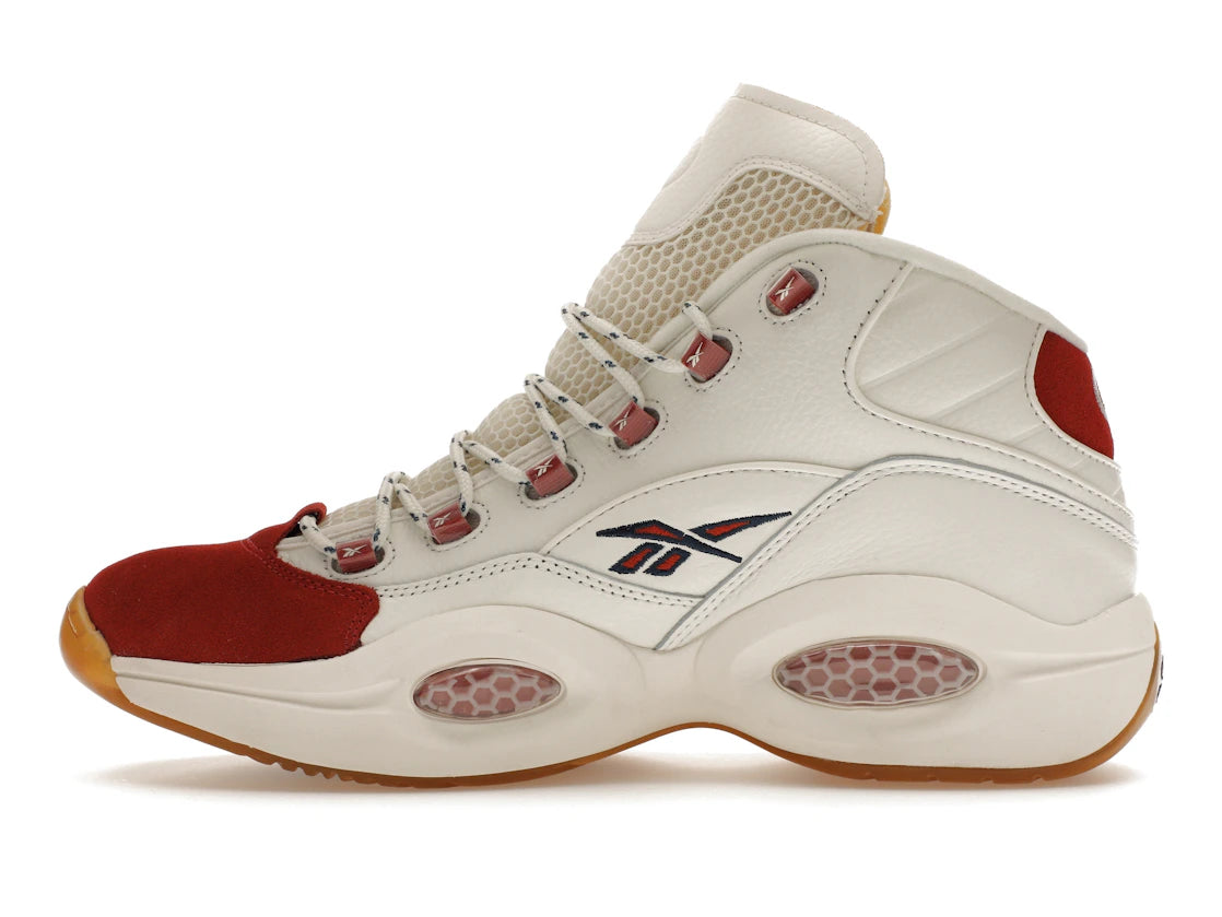 Reebok Question Mid Vintage Red Toe