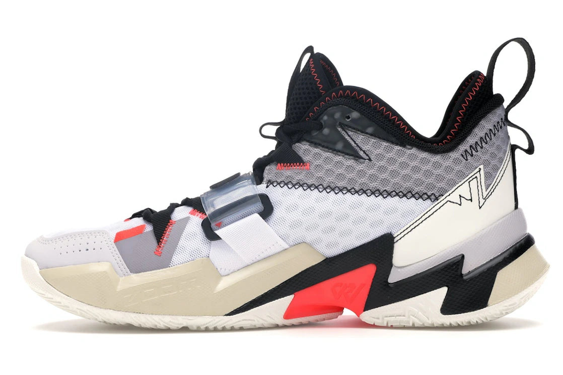 Jordan Why Not Zer0.3 White Bright Crimson Black