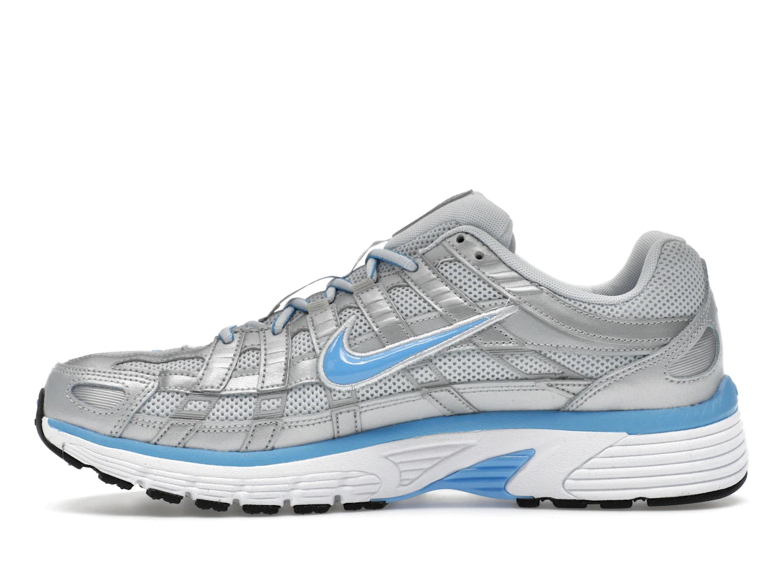 Nike P-6000 Metallic Platinum Pure Platinum Metallic Silver University Blue