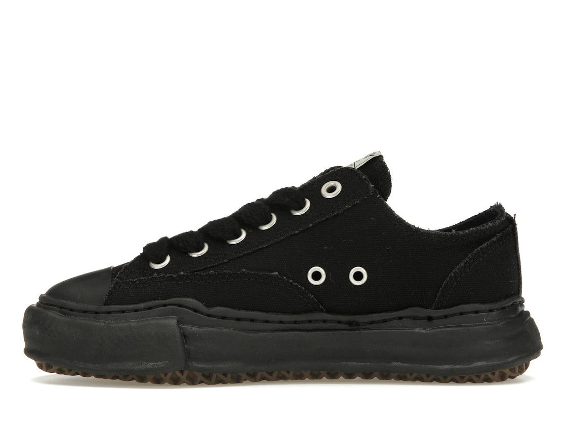 Maison Mihara Yasuhiro Peterson OG Sole Canvas Low Black Black