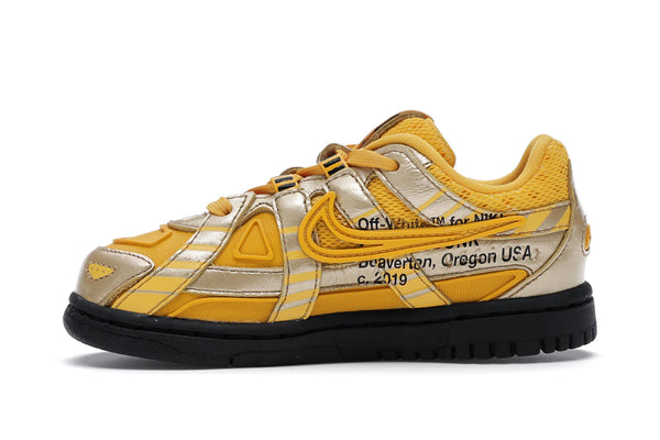Nike Air Rubber Dunk Off-White University Gold (TD)