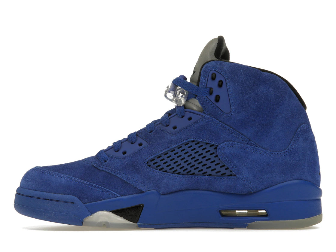 Jordan 5 Retro Blaues Wildleder