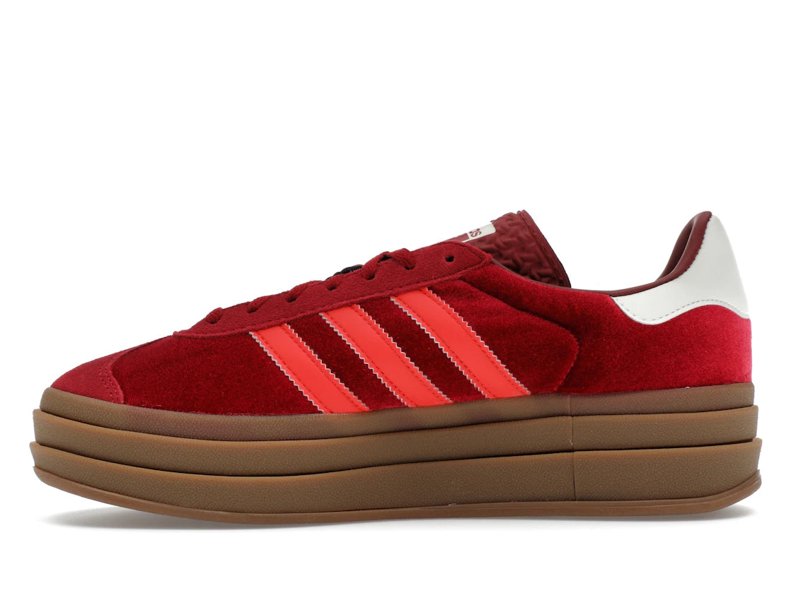adidas Gazelle Bold Bright Red Velvet (Women's)