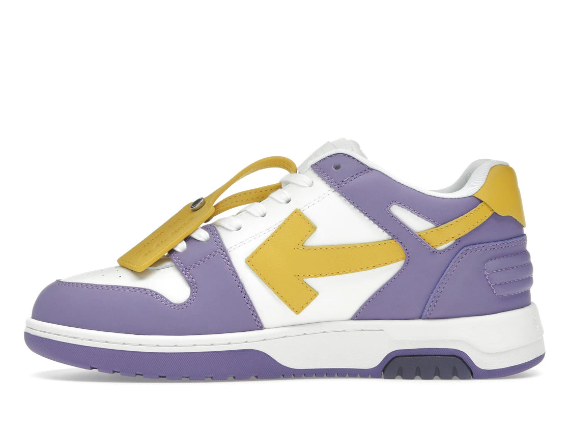 OFF-WHITE Out of Office Sneaker White Purple Yellow
