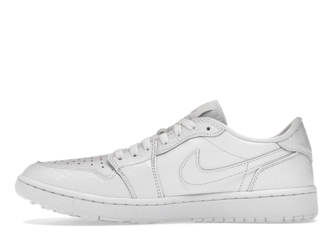 Jordan 1 Retro Low Golf White Croc