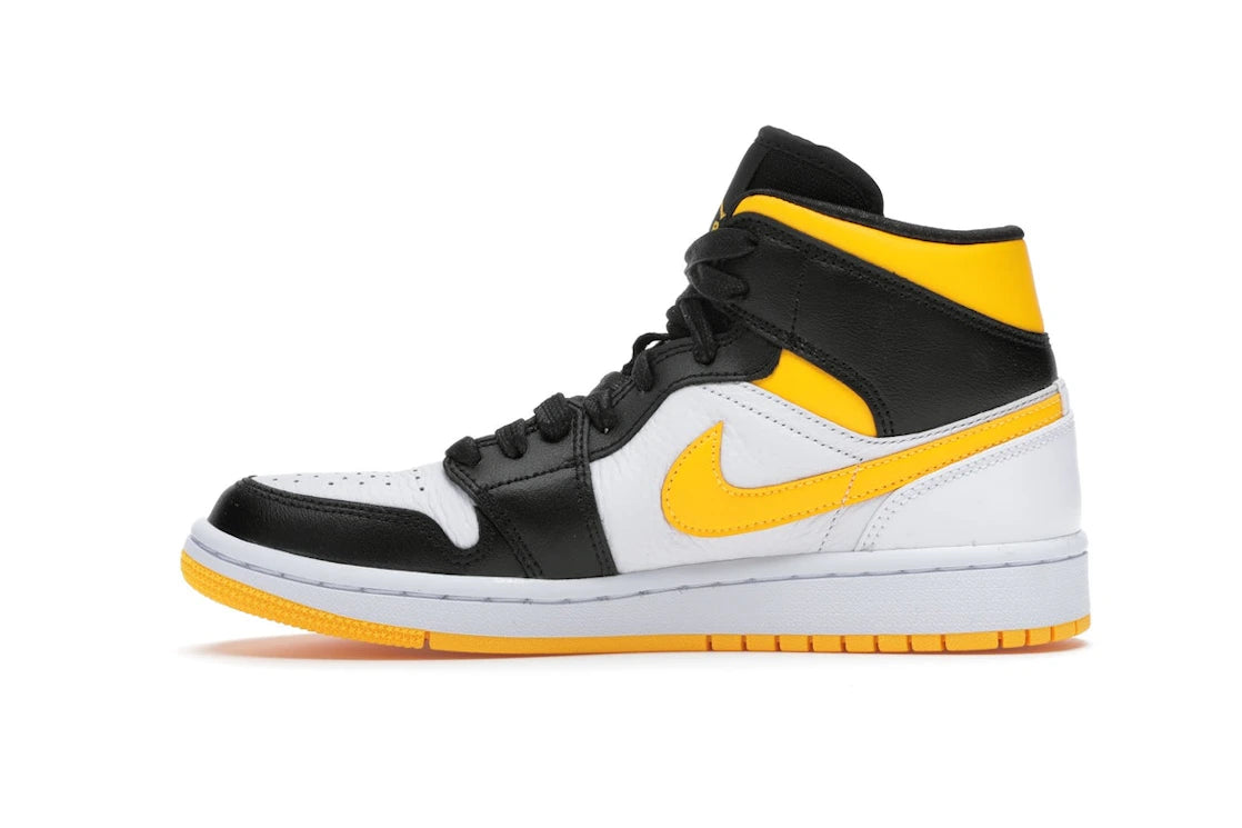 Jordan 1 Mid Laser Orange Black (Women's)