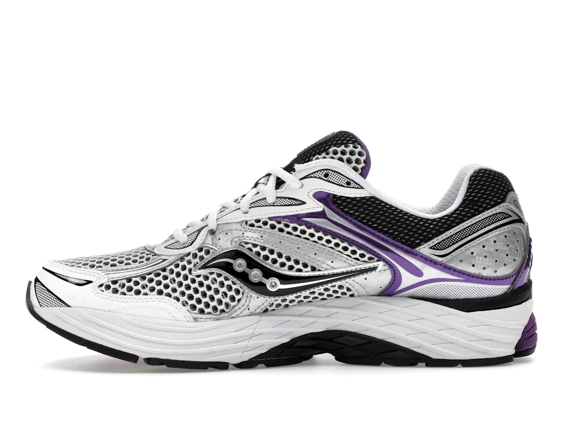 Saucony ProGrid Omni 9 White Black Silver Purple