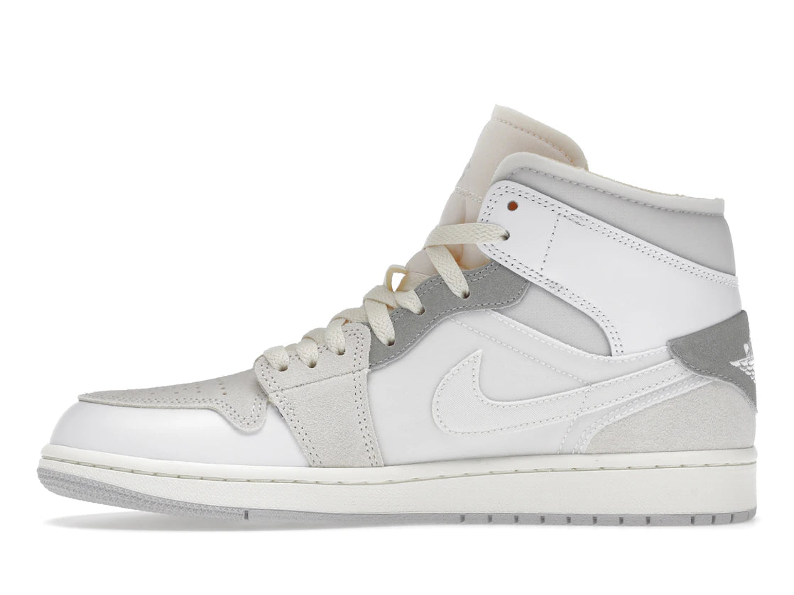 Jordan 1 Mid SE Craft Inside Out Weiß Grau
