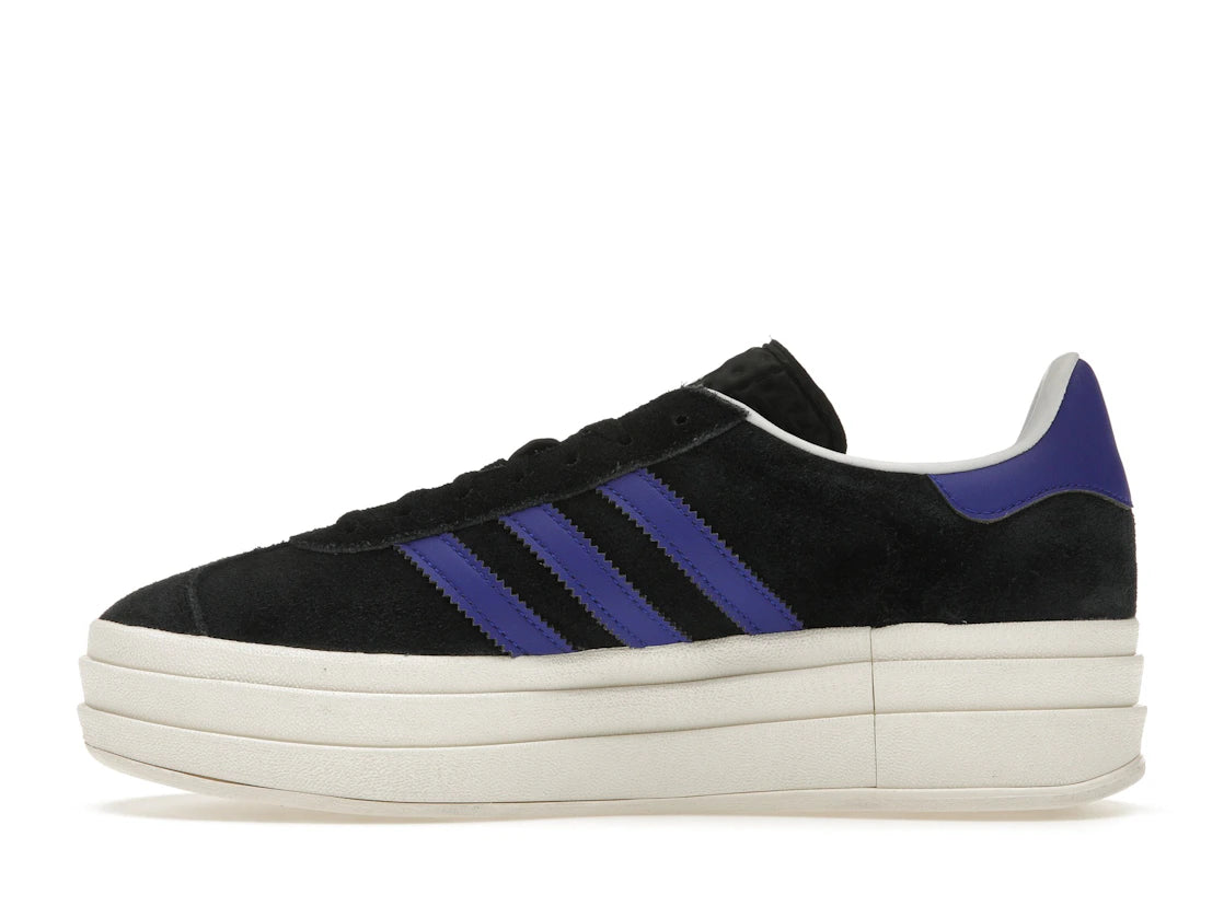 adidas Gazelle Bold Core Black Lucid Blue (Women's)