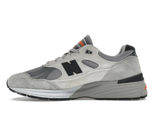 New Balance 991v2 MiUK Pelican Grey Orange