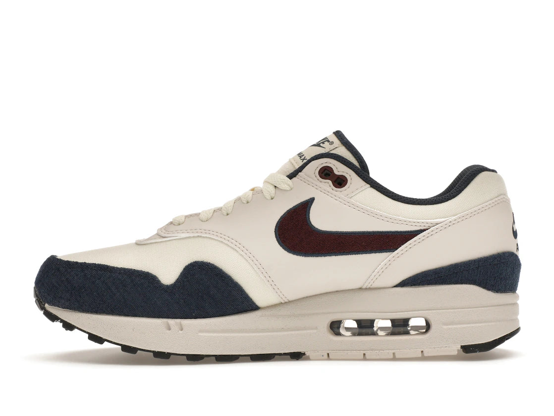 Nike Air Max 1 Coconut Milk Burgundy Crush Navy