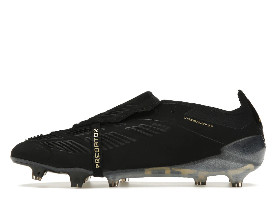 adidas Predator Elite Foldover Tongue FG Core Black Carbon Gold Metallic