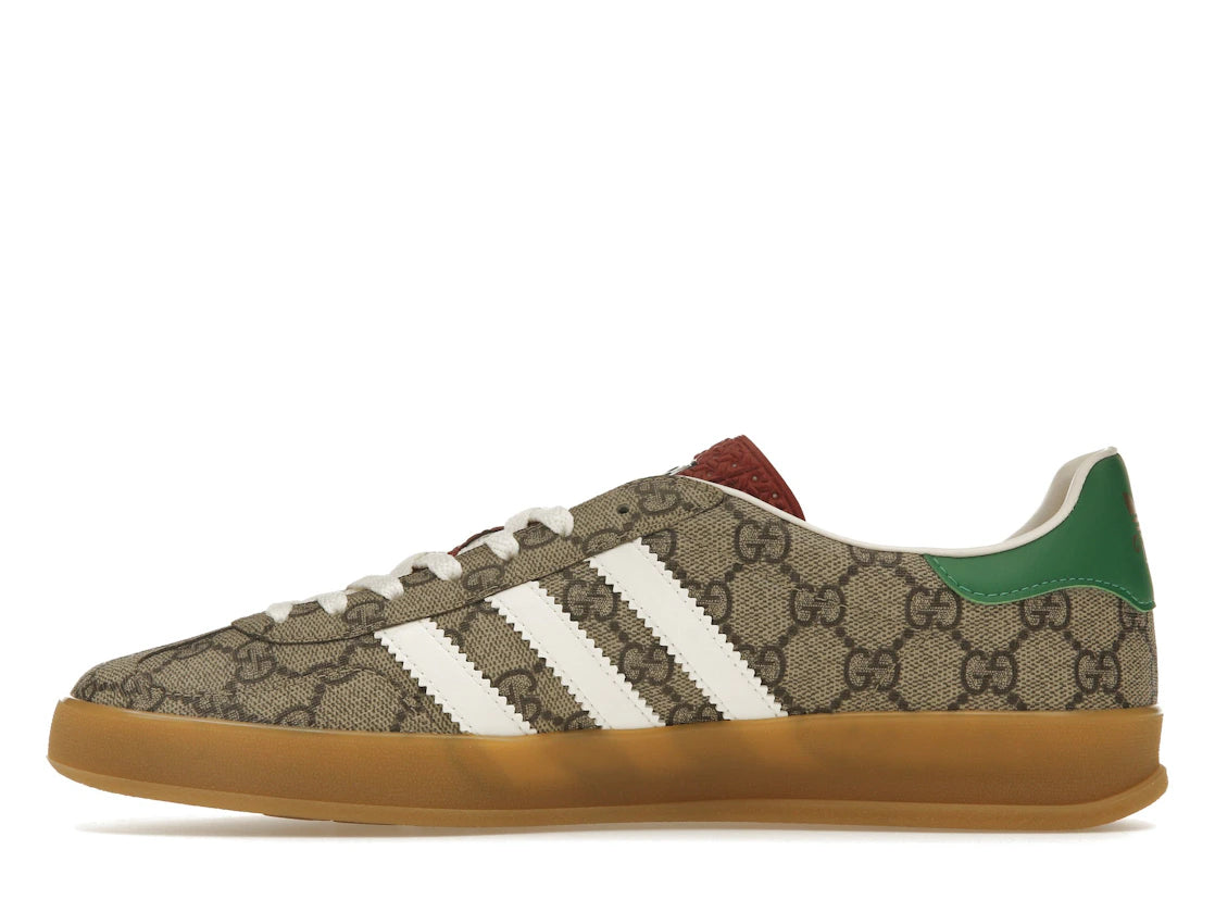 adidas x Gucci Gazelle Beige GG Monogram