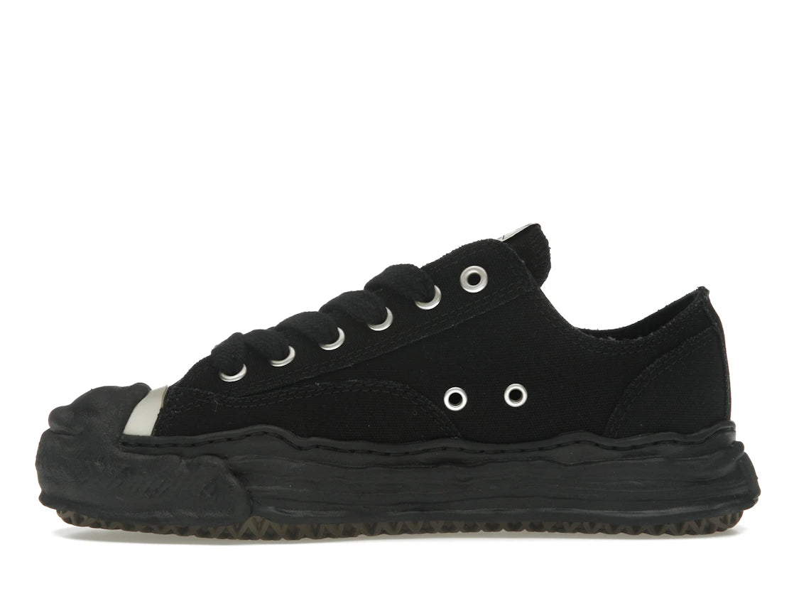 Maison Mihara Yasuhiro Hank OG Sole Canvas Low Schwarz