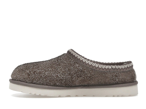 UGG Tasman Shaggy Suede Slipper Smoke Plume