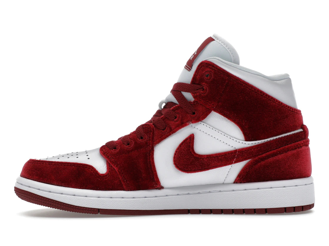 Jordan 1 Mid SE Red Velvet (Women's)