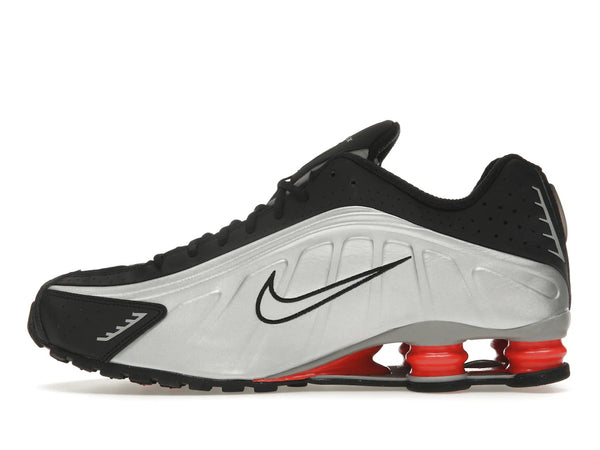 Nike Shox R4 Black Metallic Silver (2025)