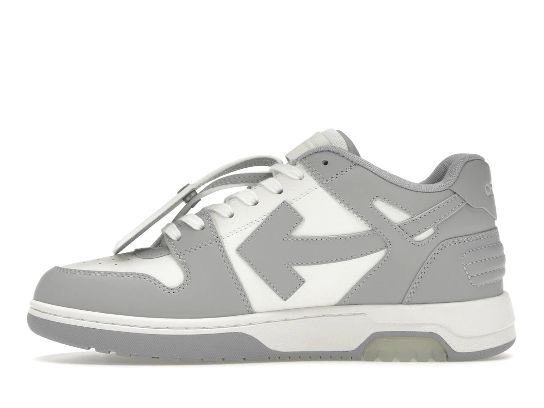 OFF-WHITE Out Of Office Low Grey White Off-White Heel Tab