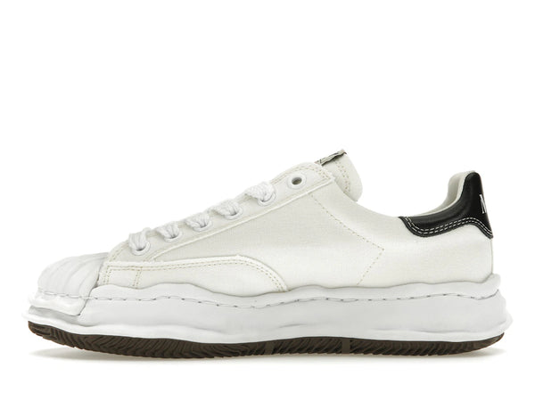 Maison Mihara Yasuhiro Blakey OG Sole Canvas Low Weiß Schwarz