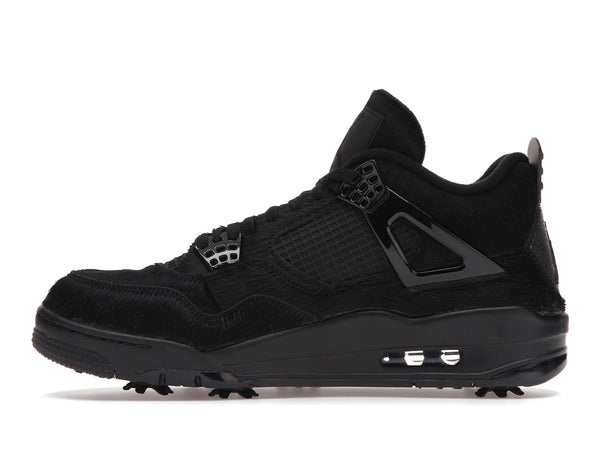 Jordan 4 Retro Golf Black Cat Pony Hair