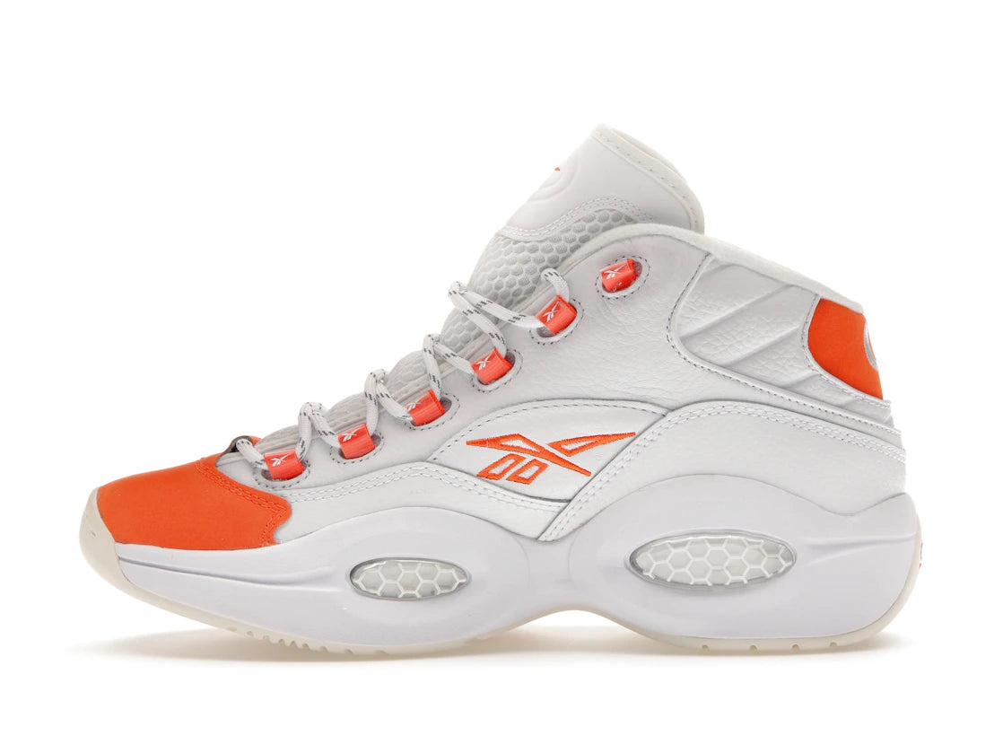 Reebok Question Mid Orange Toe
