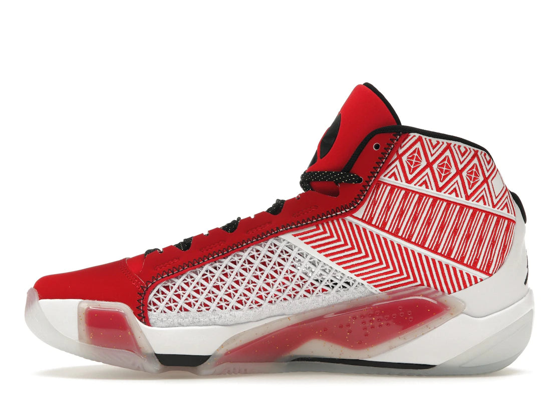 Jordan 38 Celebration (Transparente Sohle)