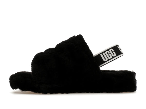 UGG Fluff Yeah Slide Schwarz (Kinder)