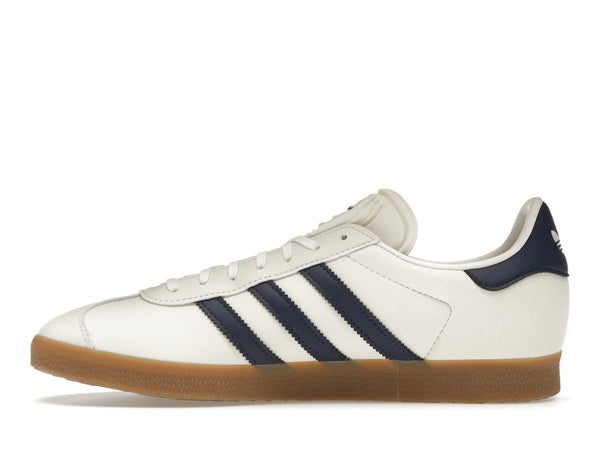 adidas Gazelle Cloud White Dark Blue