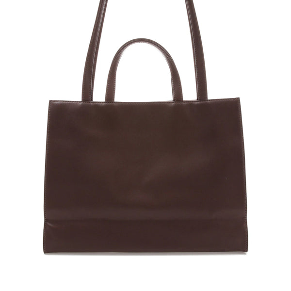 Telfar Shopping Bag Medium Chocolate