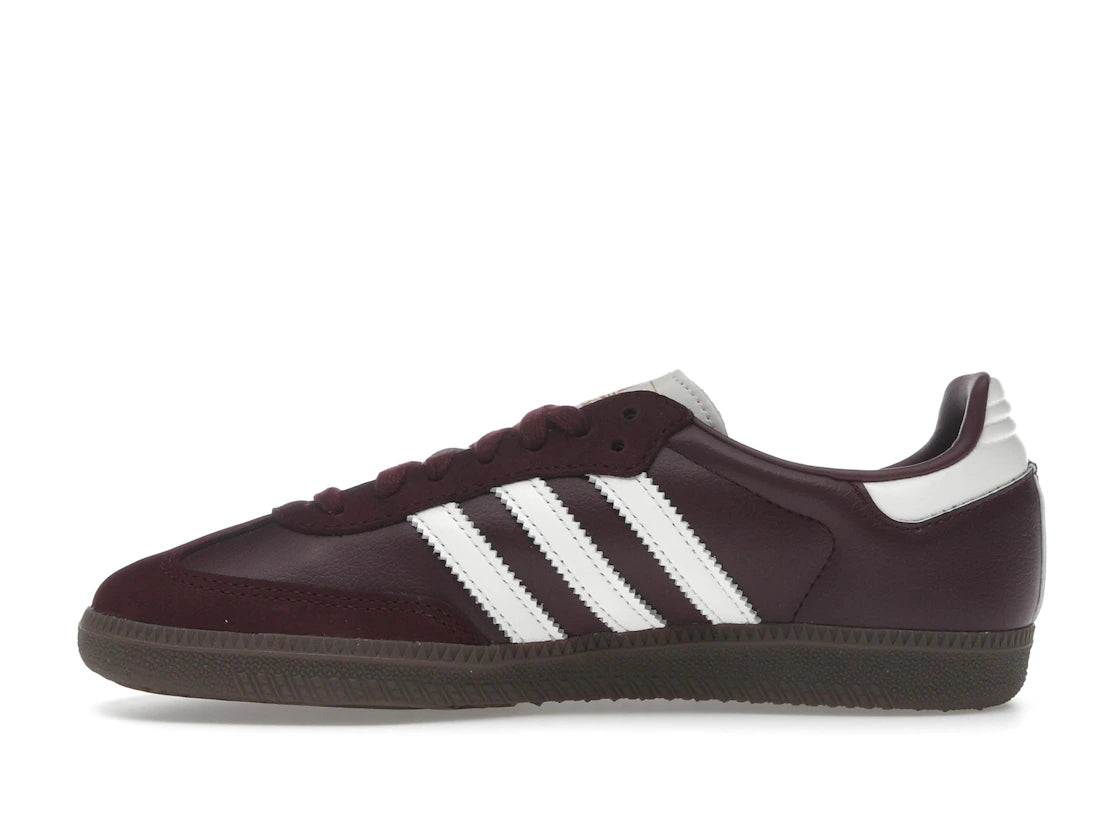 adidas Samba OG Maroon Off White Gum (Damen)
