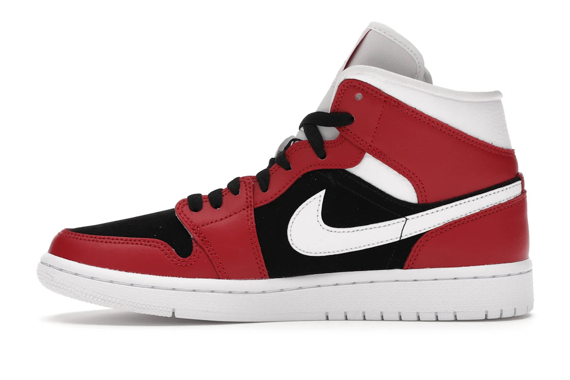 Jordan 1 Mid Gym Red Black (Damen)