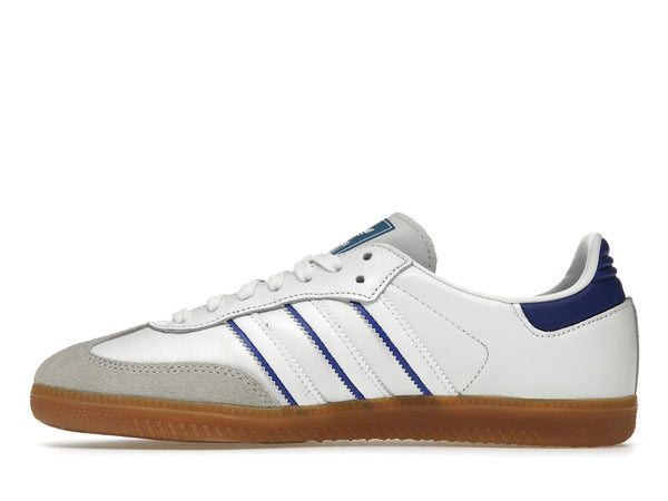 adidas Samba Leather Cloud White Lucid Blue