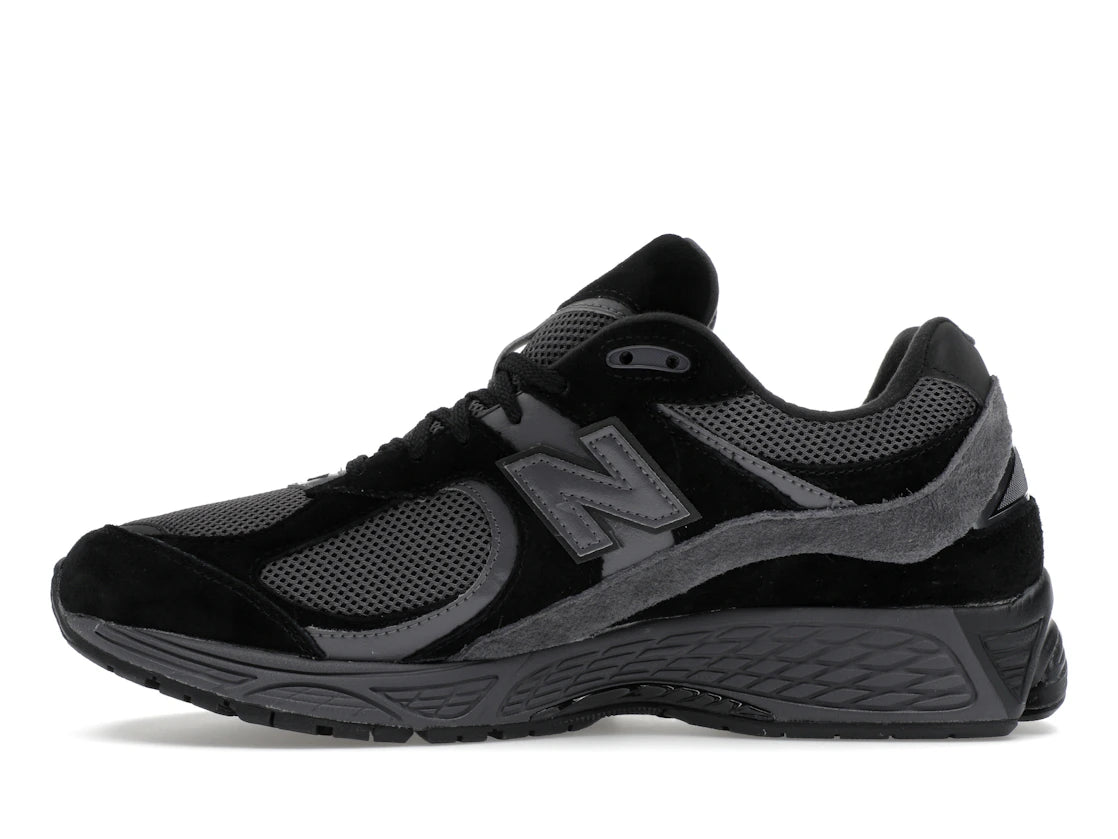 New Balance 2002R Black Dark Grey