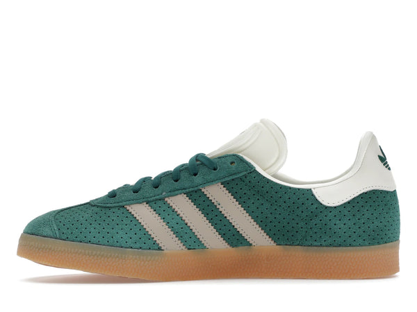 adidas Gazelle Collegiate Green Wonder Beige Gold Metallic