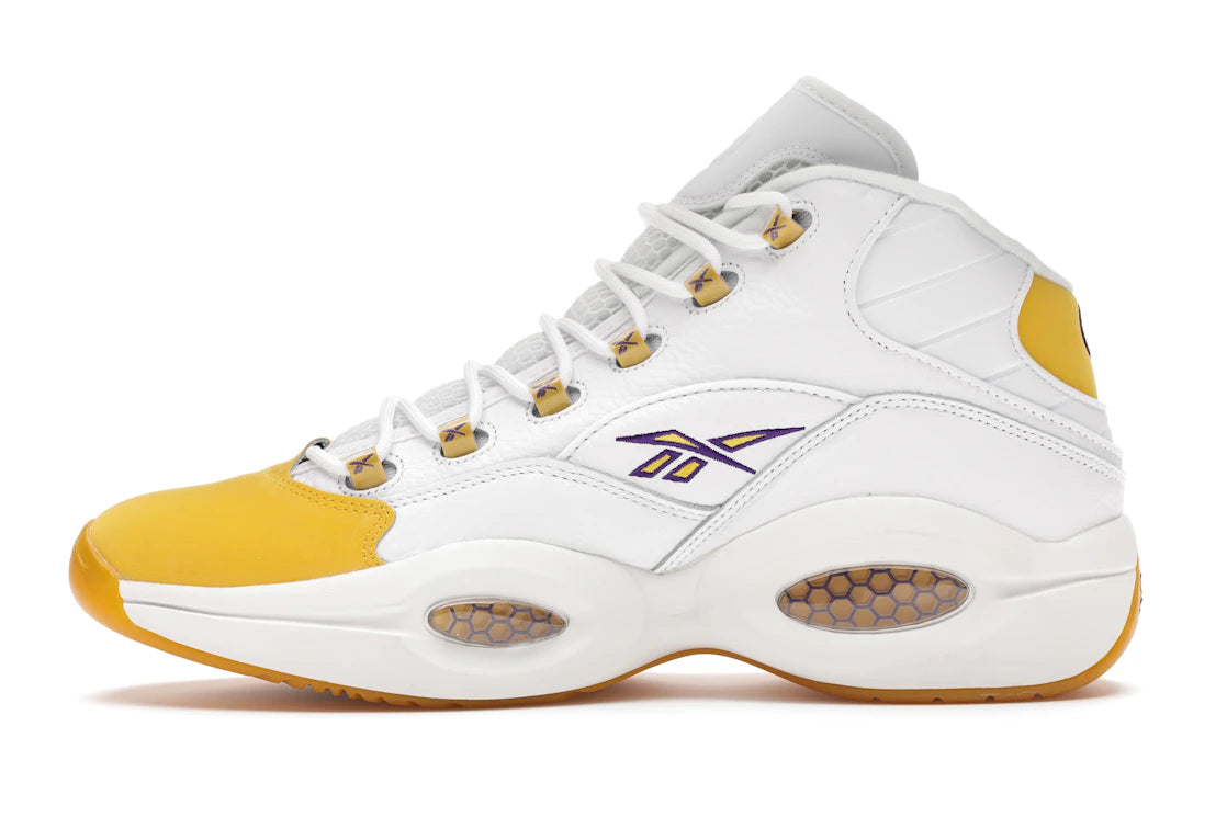 Reebok Question Mid Yellow Toe