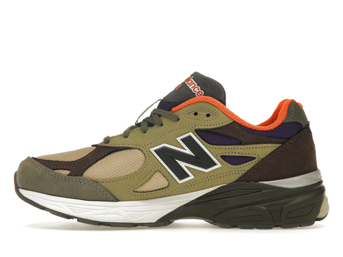 New Balance 990v3 MiUSA Teddy Santis Khaki Orange