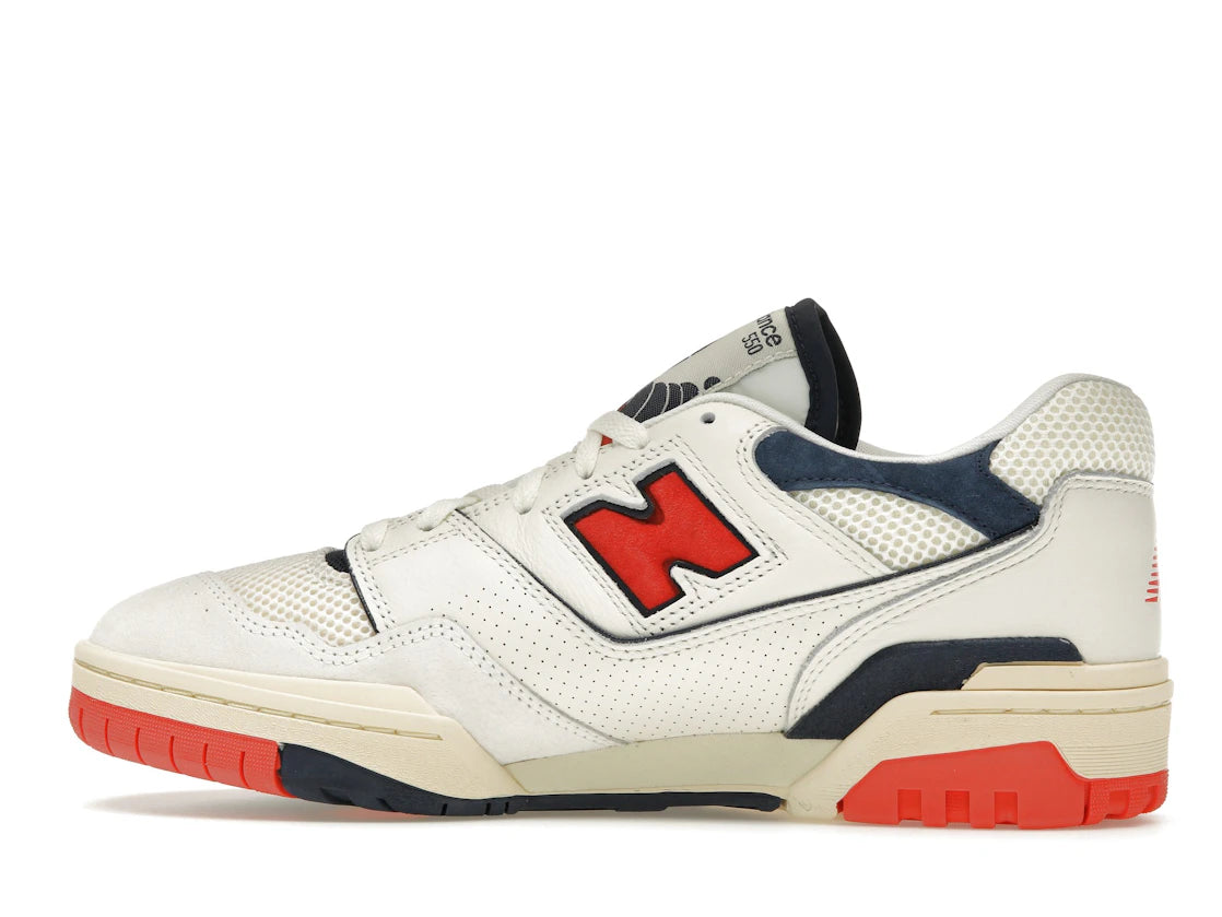 New Balance 550 Sea Salt Pack Blast Red