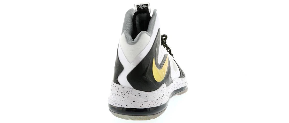 Nike LeBron X Elite+ White Gold