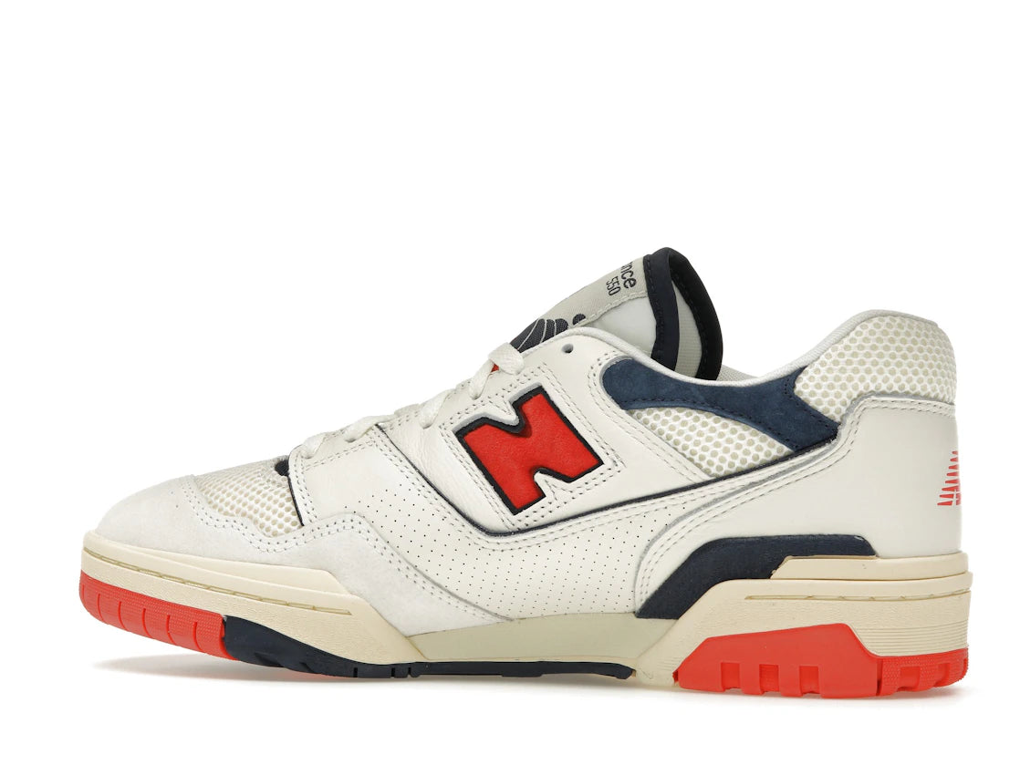 New Balance 550 Sea Salt Pack Blast Red