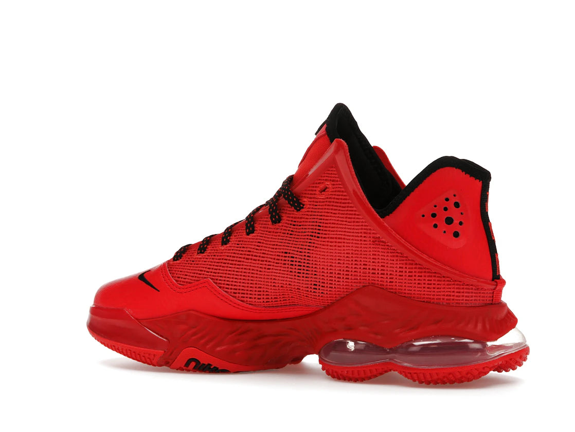 Nike LeBron 19 Low Light Crimson - vue secondaire B