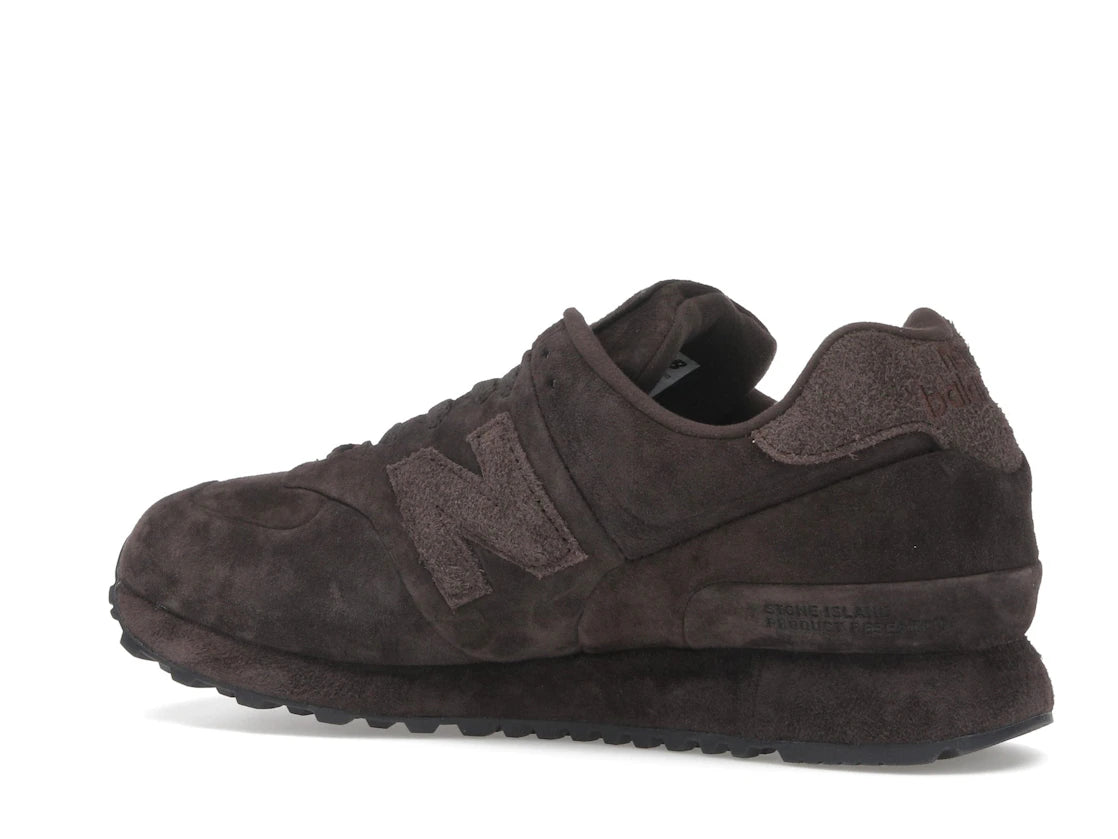 New Balance 574 Legacy Stone Island Ghost Dark Brown