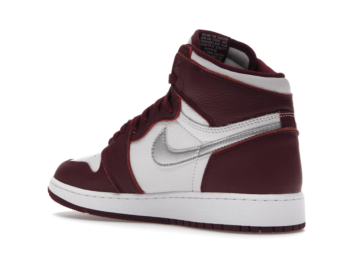 Jordan 1 Retro High OG Bordeaux (GS) - vue secondaire B