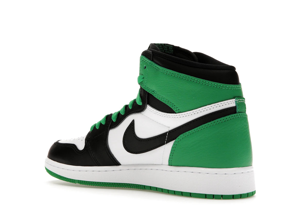 Jordan 1 Retro High OG Lucky Green (GS) - vue secondaire B